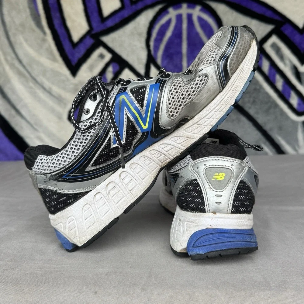 Size 11 4E‎ - New Balance Running Shoes Men 680 V2 Blue Gray Trainer